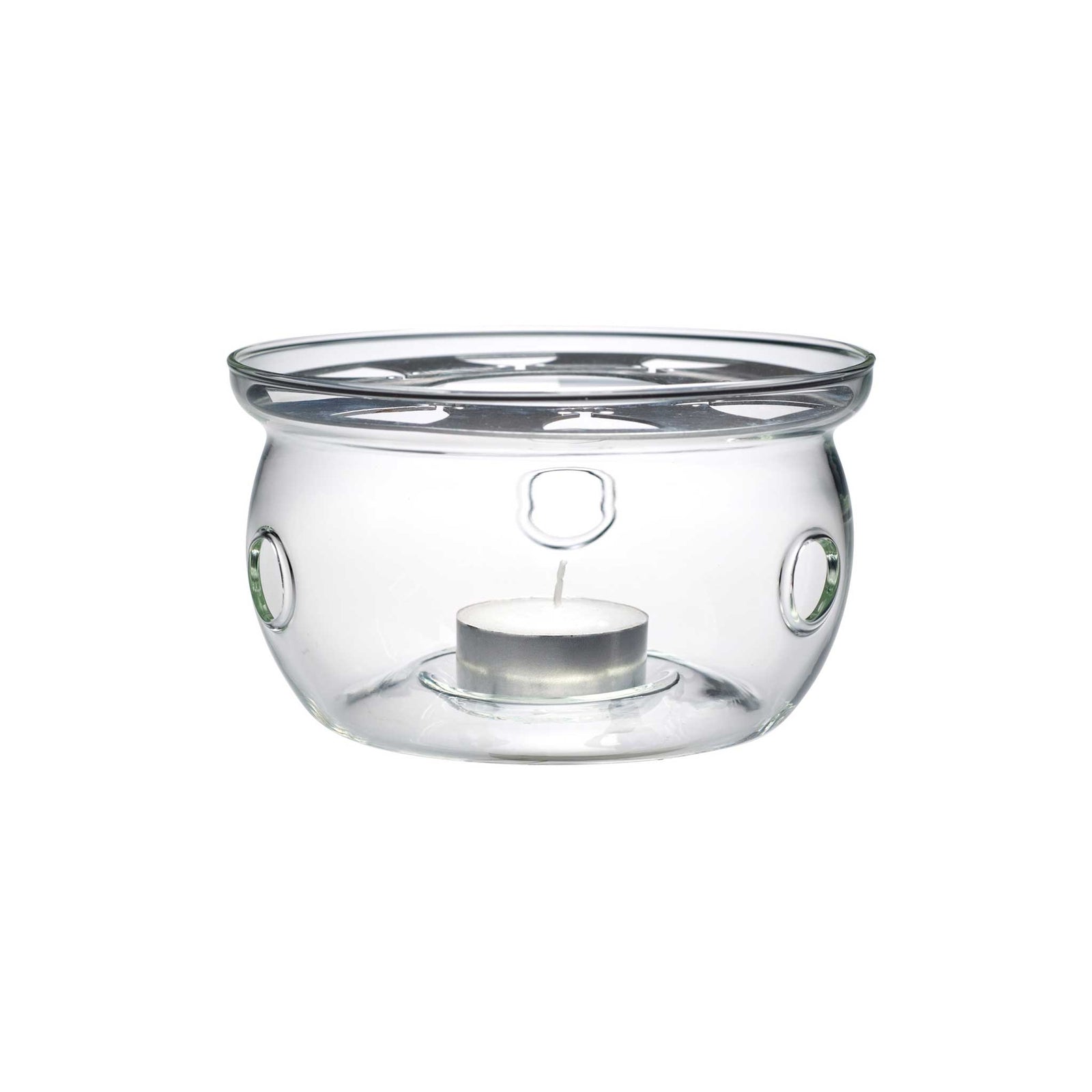 Teaposy light my fire glass tea warmer