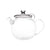 Glass teapot lid for the Teaposy daydream teapot 