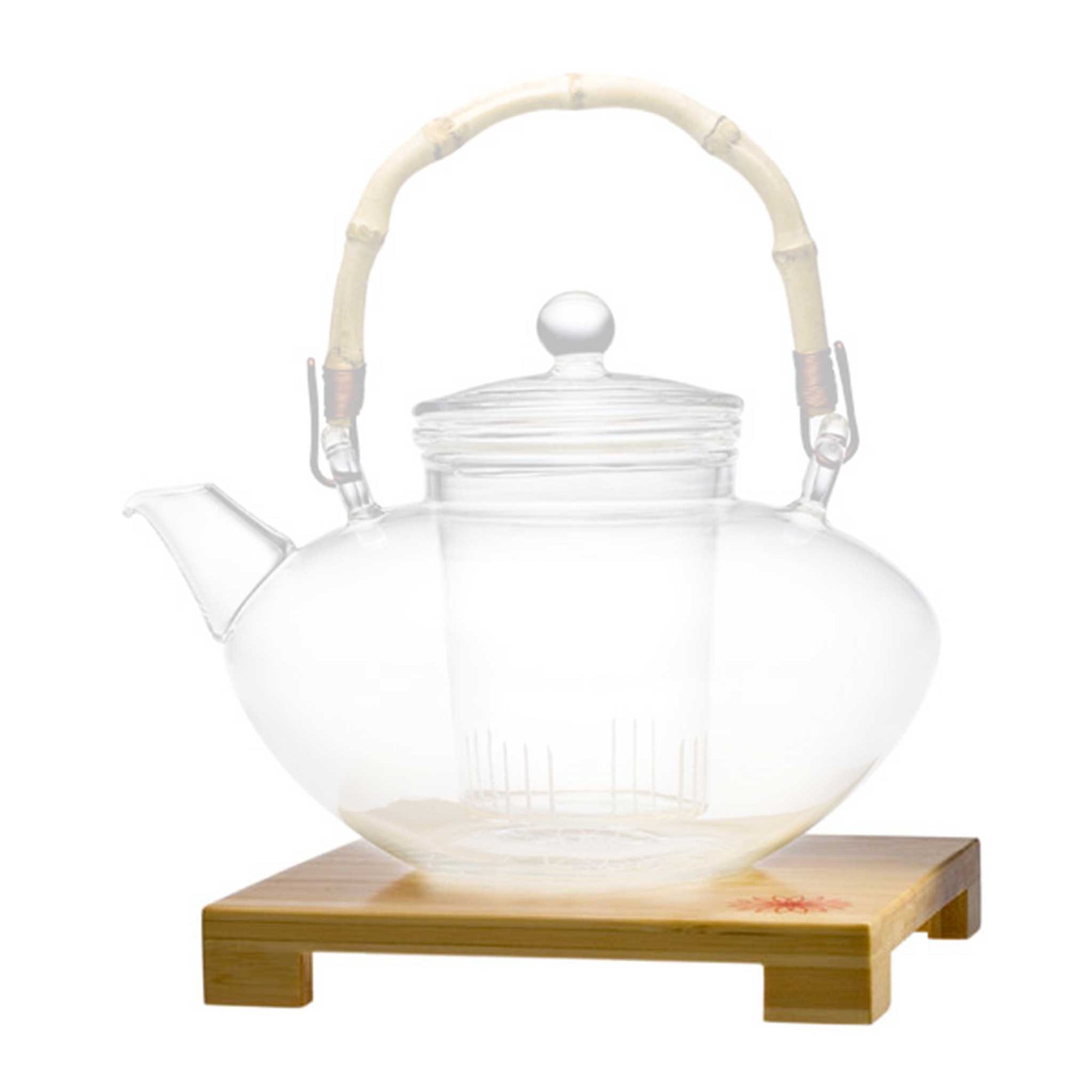 Teaposy tea for more teapot bamboo stand