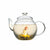 Crown me tea blossoms in the Teaposy harvest clear glass teapot